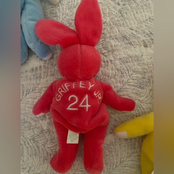 🐰⚾️ RARE RETIRED SALVINO’S BAMM BUNNIES ENTIRE SET OF 6 BASEBALL BUNNIES! MWMT! - Picture 9 of 15